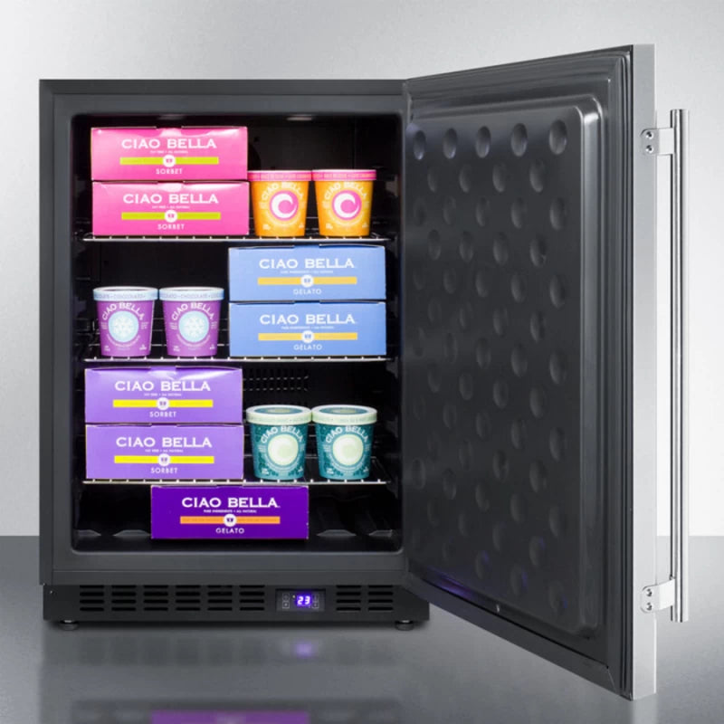 24" Wide Built-in All-freezer - (SCFF53BSS)