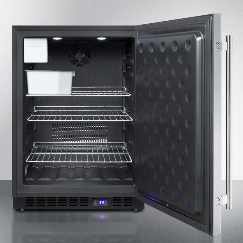 24" Wide Built-in All-freezer With Icemaker - (SCFF53BSSIM)