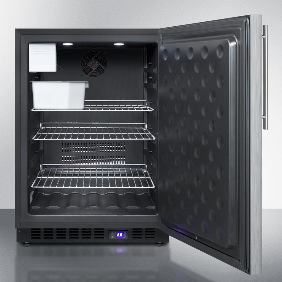 24" Wide Built-in All-freezer With Icemaker - (SCFF53BXCSSHVIM)