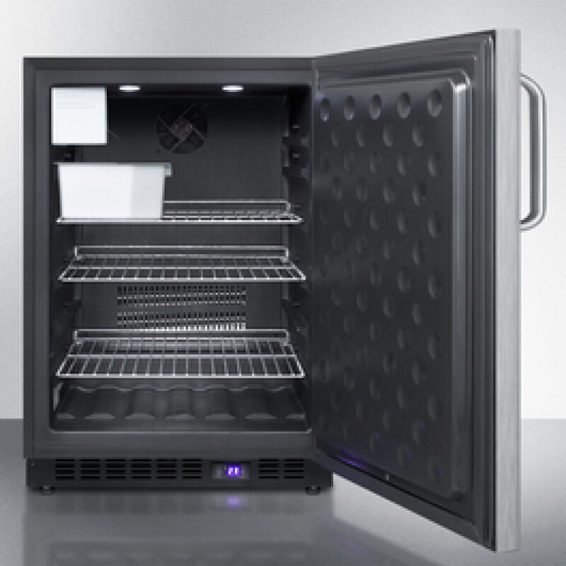 24" Wide Built-in All-freezer With Icemaker - (SCFF53BXCSSTBIM)