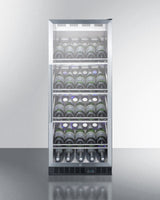 24" Wide Single Zone Commercial Wine Cellar - (SCR1156CHCSS)