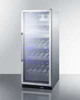 24" Wide Single Zone Commercial Wine Cellar - (SCR1156CHCSS)