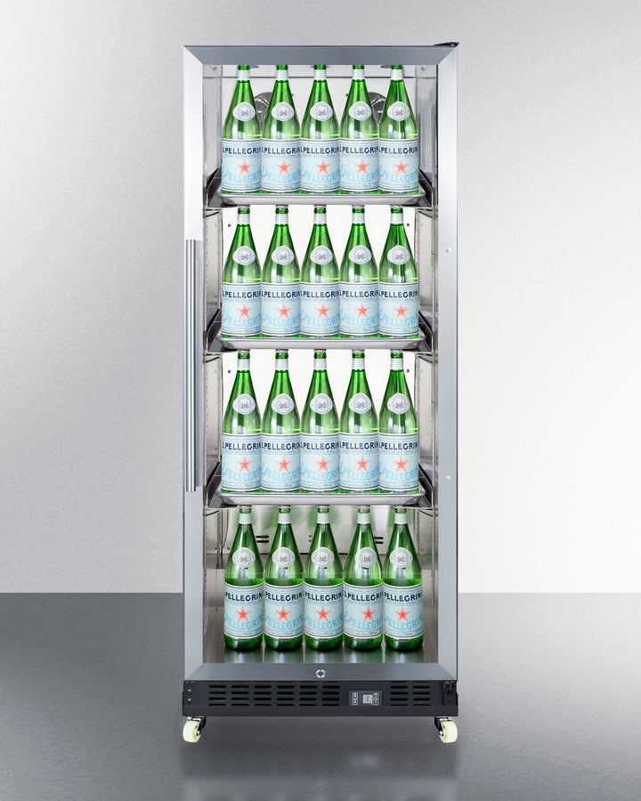 24" Wide Mini Reach-in Beverage Center With Dolly - (SCR1156RI)
