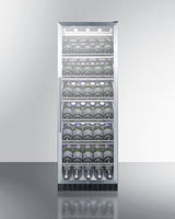 24" Wide Single Zone Commercial Wine Cellar - (SCR1401CH)