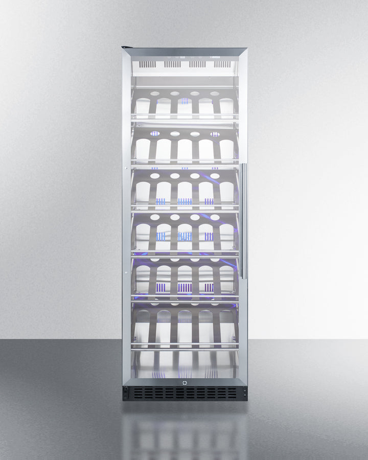 24" Wide Single Zone Commercial Wine Cellar - (SCR1401LHCH)