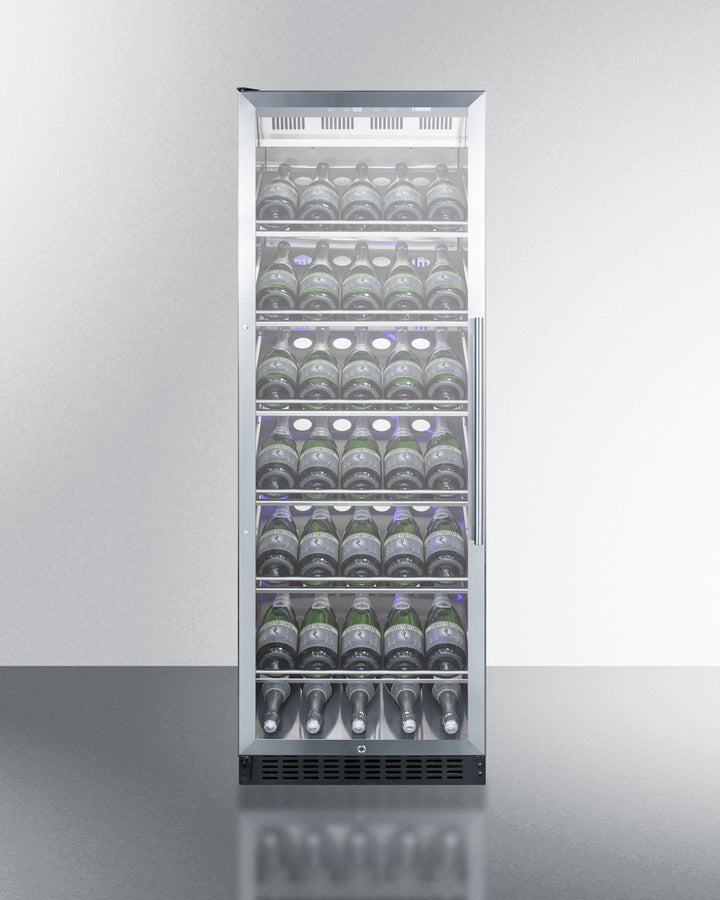 24" Wide Single Zone Commercial Wine Cellar - (SCR1401LHCH)