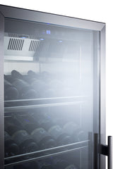 24" Wide Single Zone Commercial Wine Cellar - (SCR1401LHCH)