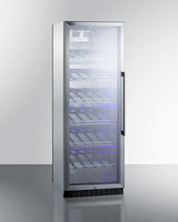 24" Wide Single Zone Commercial Wine Cellar - (SCR1401LHCHCSS)