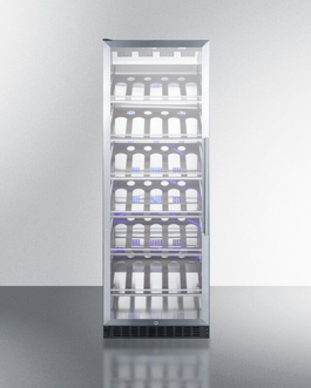 24" Wide Single Zone Commercial Wine Cellar - (SCR1401LHCHCSS)