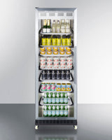 24" Wide Mini Reach-in Beverage Center With Dolly - (SCR1401LHRI)
