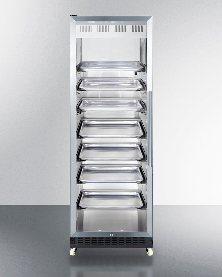 24" Wide Mini Reach-in Beverage Center With Dolly - (SCR1401LHRICSS)