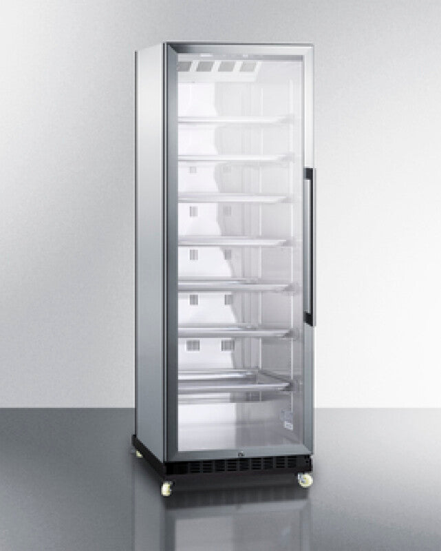 24" Wide Mini Reach-in Beverage Center With Dolly - (SCR1401LHRICSS)