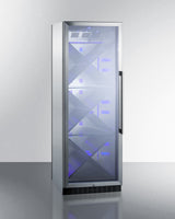 24" Wide Single Zone Commercial Wine Cellar - (SCR1401LHXCSS)