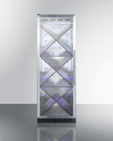 24" Wide Single Zone Commercial Wine Cellar - (SCR1401LHXCSS)