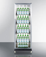 24" Wide Mini Reach-in Beverage Center With Dolly - (SCR1401RICSS)