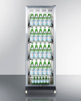 24" Wide Mini Reach-in Beverage Center With Dolly - (SCR1401RICSS)