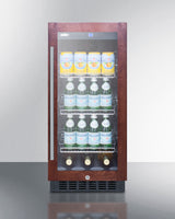 15" Wide Built-in Beverage Center (panel Not Included) - (SCR1536BGPNR)