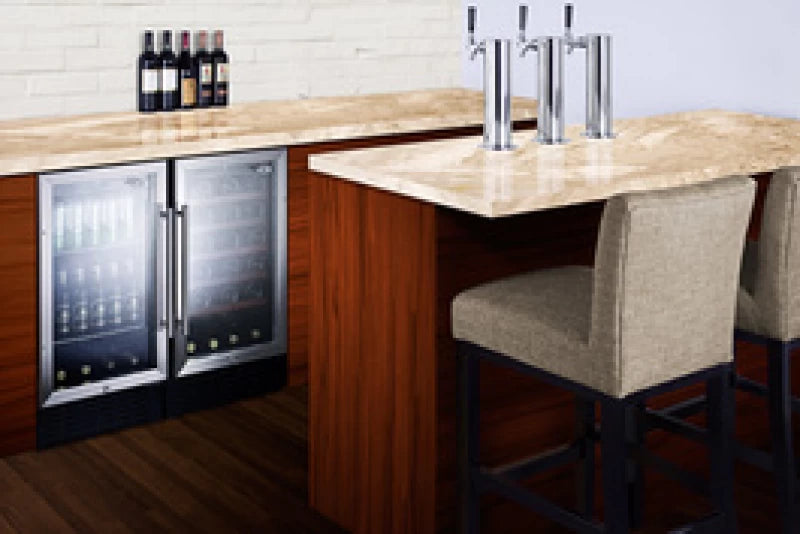 18" Wide Built-in Beverage Center - (SCR1841BCSS)