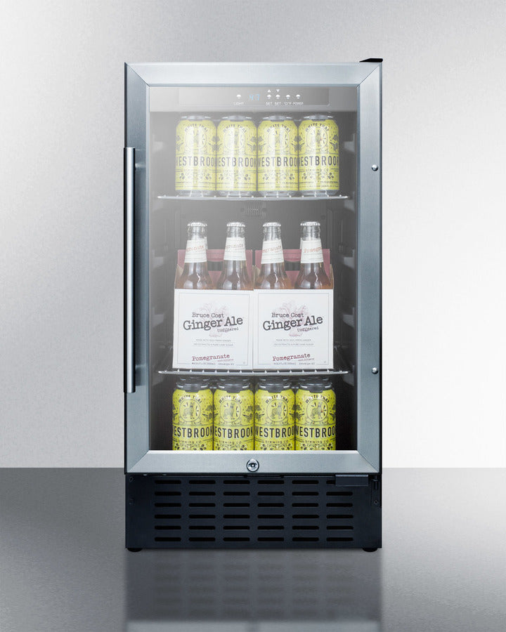 18" Wide Built-in Beverage Center, ADA Compliant - (SCR1841BCSSADA)