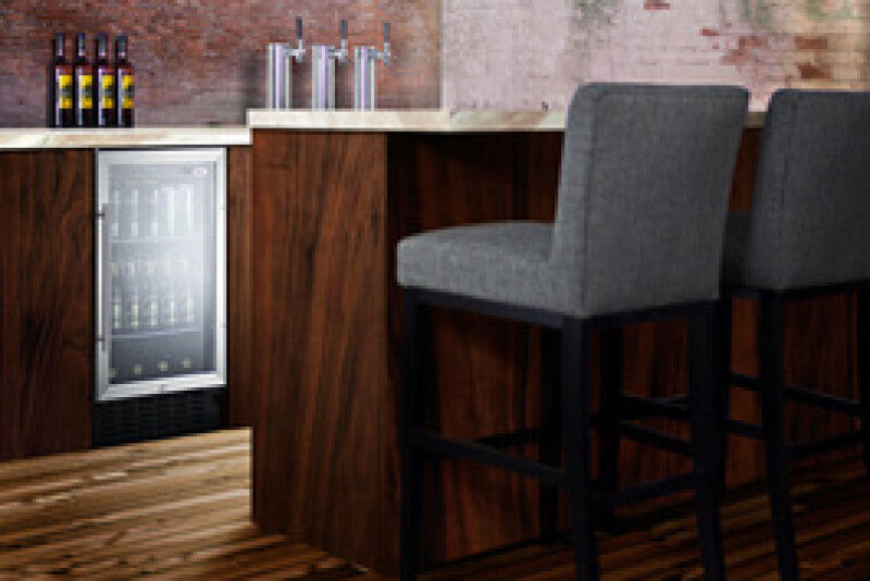 18" Wide Built-in Beverage Center, ADA Compliant - (SCR1841BCSSADA)