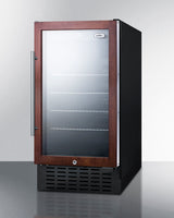 18" Wide Built-in Beverage Center (panel Not Included) - (SCR1841BPNR)