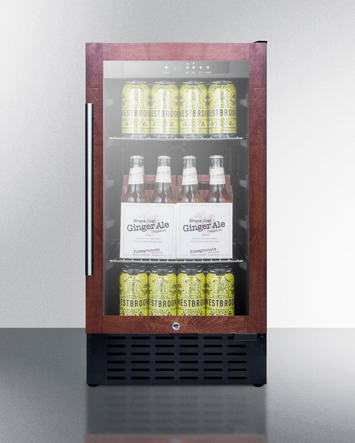 18" Wide Built-in Beverage Center (panel Not Included) - (SCR1841BPNR)