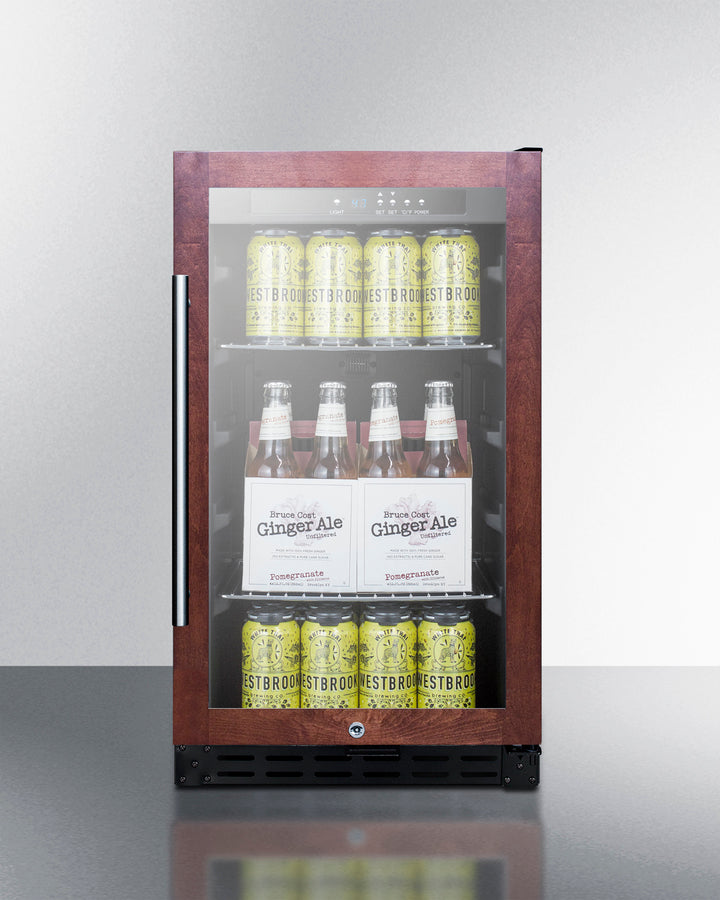 18" Wide Built-in Beverage Center, ADA Compliant (panel Not Included) - (SCR1841BPNRADA)