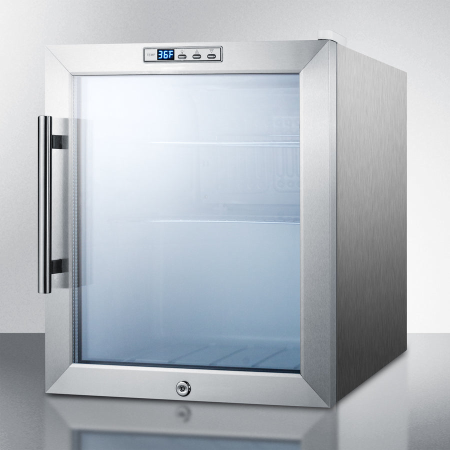 Compact Beverage Center - (SCR215LCSS)