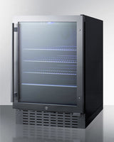 24" Wide Built-in Beverage Cooler - (SCR2466B)