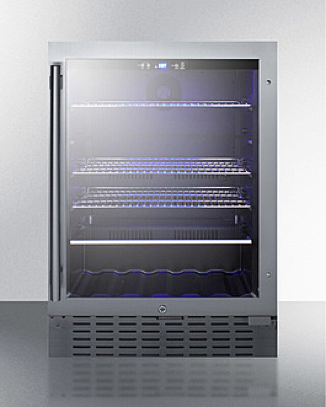 24" Wide Built-in Beverage Cooler - (SCR2466B)