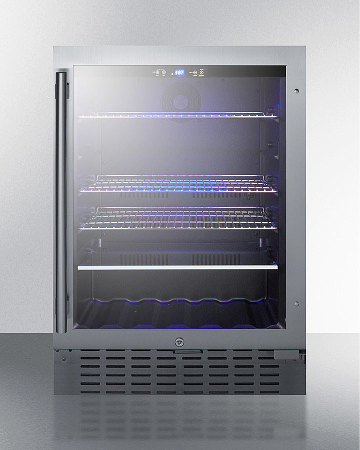 24" Wide Built-in Beverage Cooler - (SCR2466BCSS)