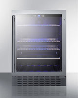 24" Wide Built-in Beverage Cooler - (SCR2466BCSS)