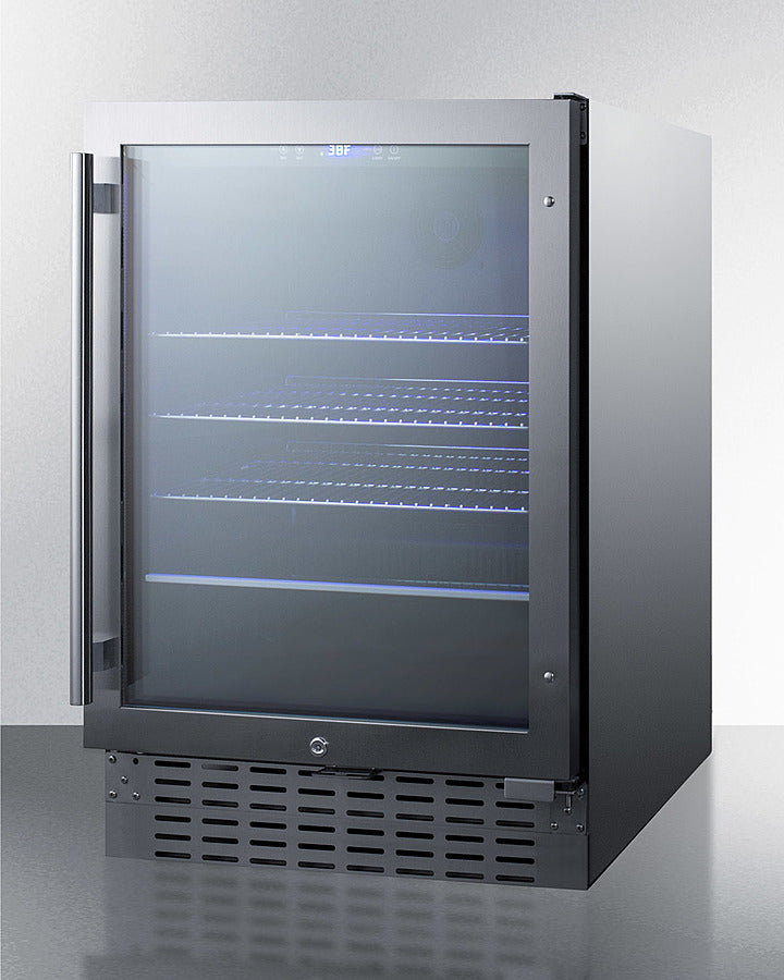 24" Wide Built-in Beverage Cooler - (SCR2466BCSS)