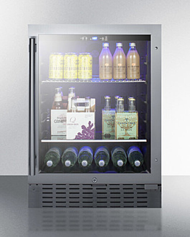 24" Wide Built-in Beverage Cooler - (SCR2466BCSS)