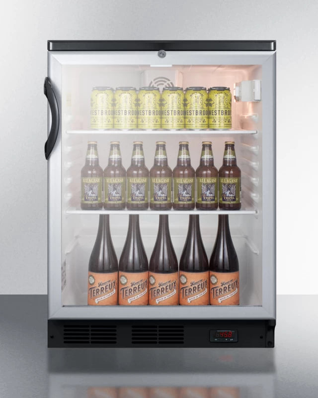 24" Wide Built-in Craft Beer Pub Cellar - (SCR600BGLBIDTPUB)
