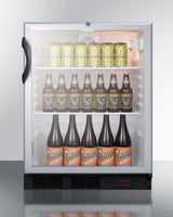 24" Wide Built-in Craftr Beer Pub Cellar - (SCR600BGLBIDTPUBADA)