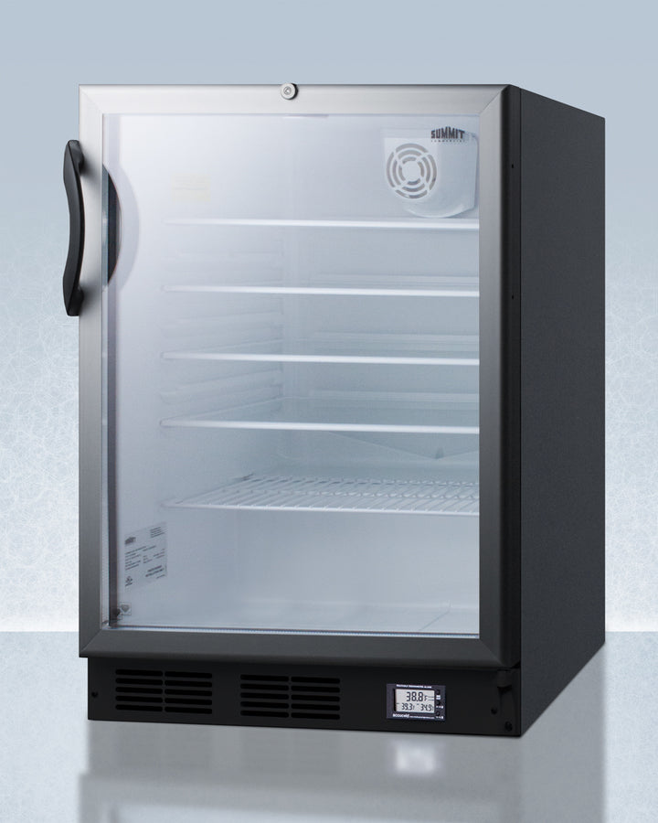 24" Wide Built-in All-refrigerator, ADA Compliant - (SCR600BGLBINZADA)