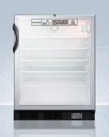 24" Wide Built-in All-refrigerator, ADA Compliant - (SCR600BGLBINZADA)