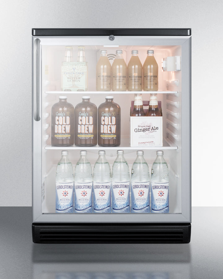 24" Wide Built-in Beverage Center - (SCR600BGLBITB)