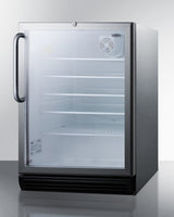 24" Wide Built-in Beverage Center - (SCR600BGLCSS)