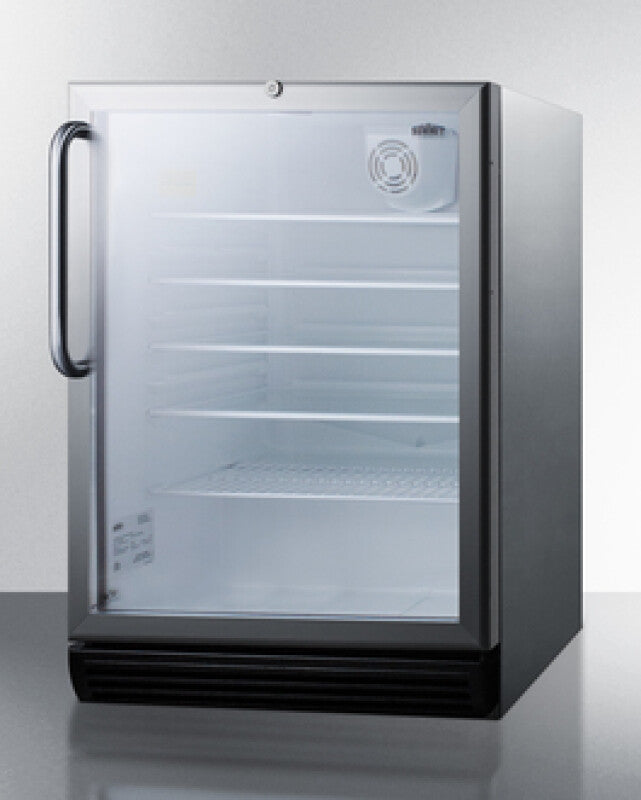 24" Wide Built-in Beverage Center, ADA Compliant - (SCR600BGLCSSADA)