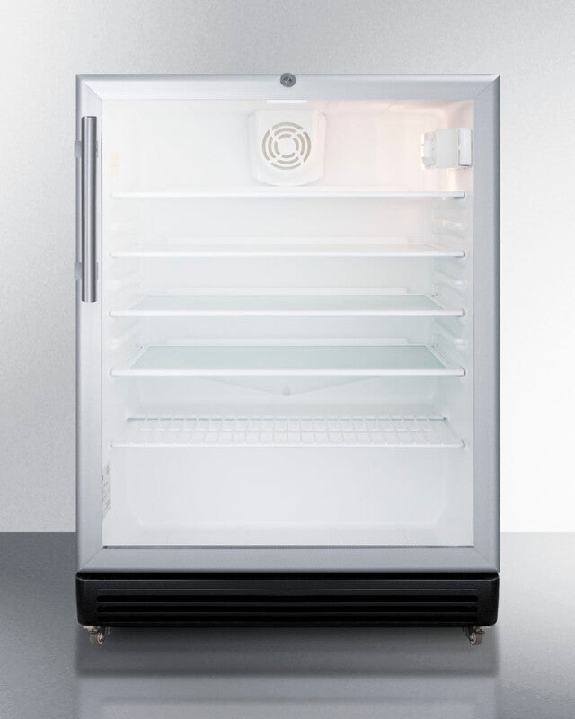 24" Wide Beverage Center - (SCR600BGLMBL)