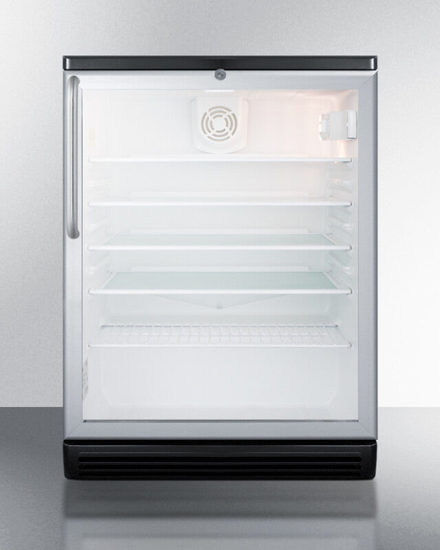 24" Wide Beverage Center - (SCR600BGLTB)