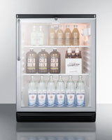 24" Wide Beverage Center - (SCR600BGLTB)