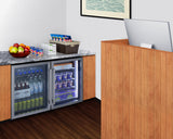 24" Wide Built-in Beverage Center - (SCR610BL)