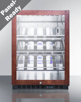 24" Wide Single Zone Built-in Commercial Wine Cellar - (SCR610BLCHPNR)