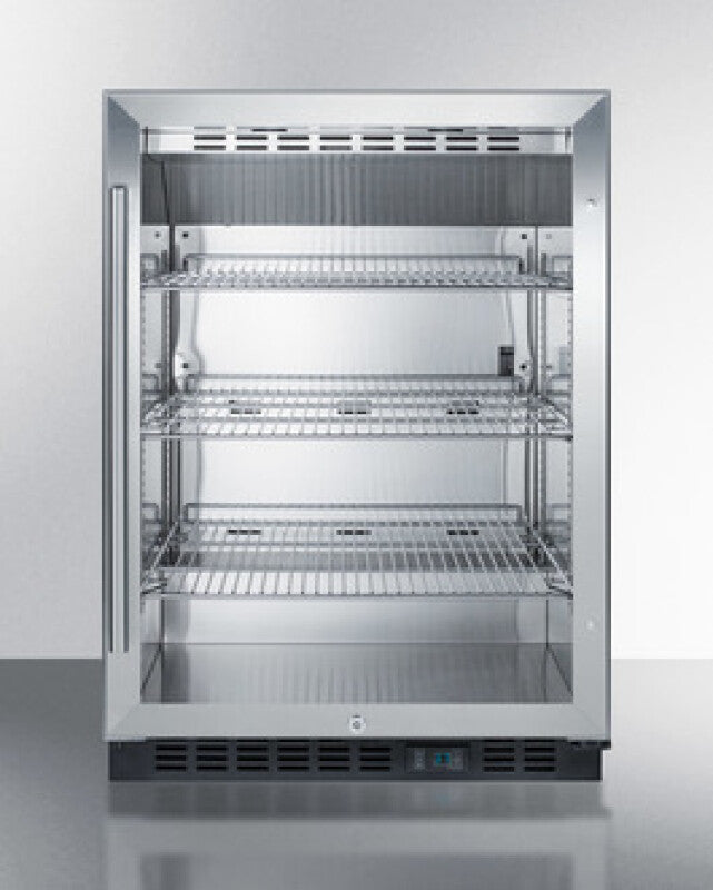 24" Wide Built-in Beverage Center - (SCR610BLCSS)