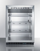 24" Wide Built-in Beverage Center - (SCR610BLCSS)