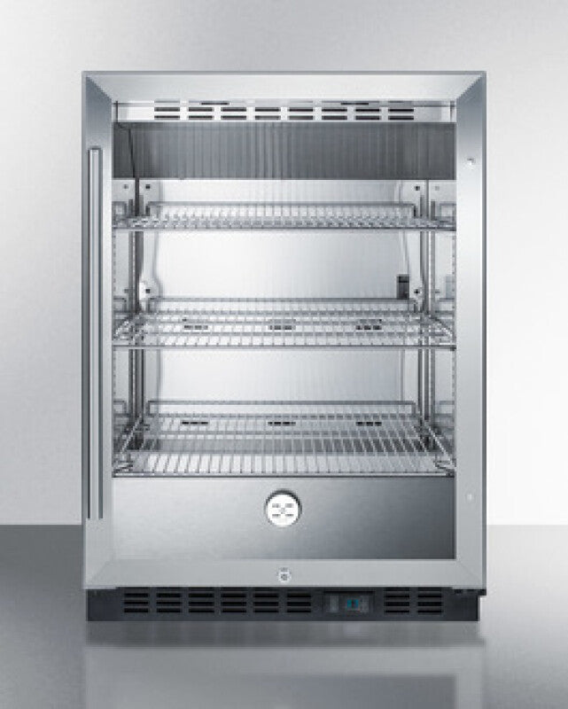 24" Wide Built-in Beverage Center - (SCR610BLCSS)