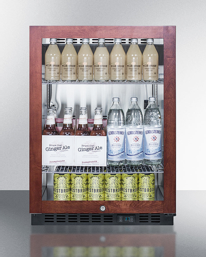24" Wide Built-in Beverage Center - (SCR610BLPNR)